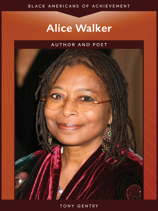 Title details for Alice Walker by Tony Gentry - Wait list